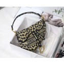 Best Quality DIOR SADDLE BAG Beige Multicolor Mizza Embroidery M0446C JH06740gQ55