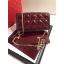 LADY DIOR CALFSKIN WALLET M9001 Bordeaux JH07337sA28