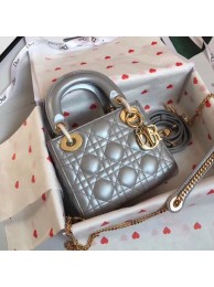 MINI LADY DIOR-TAS VAN LAMSLEER M15P grey JH07297Js85